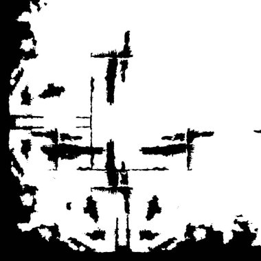 Soyut grunge arkaplanı. Monokrom dokusu. Siyah ve beyaz desenli arkaplan 