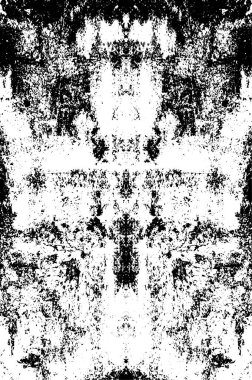 Soyut grunge arkaplanı. Monokrom dokusu. Siyah ve beyaz desenli arkaplan 