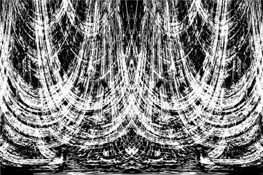 Soyut grunge arkaplanı. Monokrom dokusu. Siyah ve beyaz desenli arkaplan 