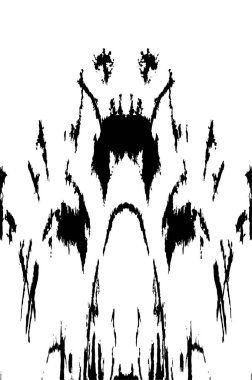 Soyut grunge arkaplanı. Monokrom dokusu. Siyah ve beyaz desenli arkaplan 