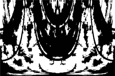 Soyut grunge arkaplanı. Monokrom dokusu. Siyah ve beyaz desenli arkaplan 