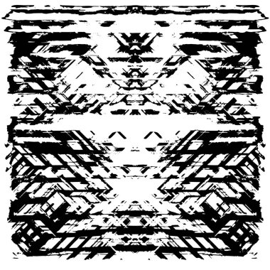 Soyut grunge arkaplanı. Monokrom dokusu. Siyah ve beyaz desenli arkaplan 