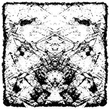 Soyut grunge arkaplanı. Monokrom dokusu. Siyah ve beyaz desenli arkaplan 