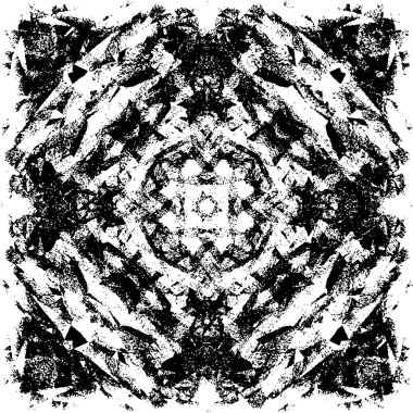 Soyut grunge arkaplanı. Monokrom dokusu. Siyah ve beyaz desenli arkaplan 