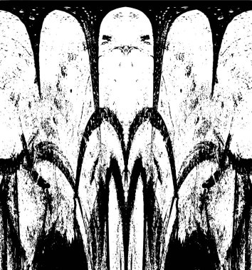 Soyut grunge arkaplanı. Monokrom dokusu. Siyah ve beyaz desenli arkaplan 