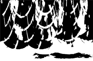 siyah ve beyaz grunge arkaplanı 