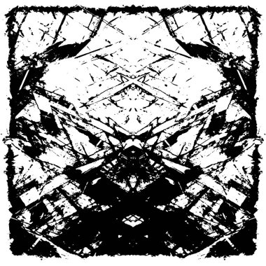 siyah ve beyaz grunge arkaplanı 