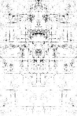 Siyah ve beyaz dokular. Soyut arkaplanın sıkıntı dokusu. 