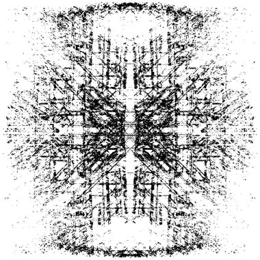 Siyah ve beyaz dokular. Soyut arkaplanın sıkıntı dokusu. 