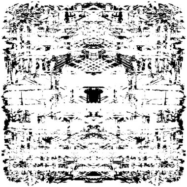 Siyah ve beyaz dokular. Soyut arkaplanın sıkıntı dokusu. 