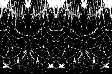 Siyah ve beyaz dokular. Soyut arkaplanın sıkıntı dokusu. 