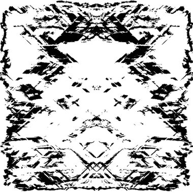 Siyah ve beyaz dokular. Soyut arkaplanın sıkıntı dokusu. 