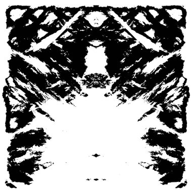 Siyah ve beyaz dokular. Soyut arkaplanın sıkıntı dokusu. 