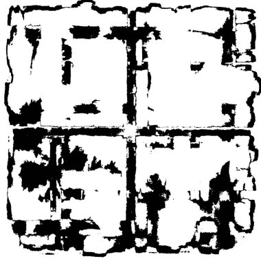 Siyah ve beyaz dokular. Soyut arkaplanın sıkıntı dokusu. 