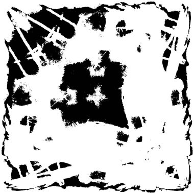 Siyah ve beyaz dokular. Soyut arkaplanın sıkıntı dokusu. 