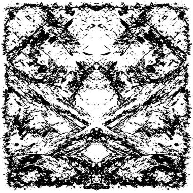 Siyah ve beyaz dokular. Soyut arkaplanın sıkıntı dokusu. 