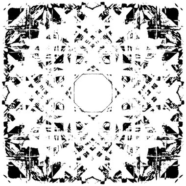 Siyah ve beyaz dokular. Soyut arkaplanın sıkıntı dokusu. 