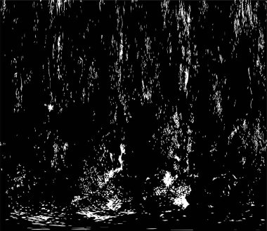 Siyah ve beyaz dokular. Soyut arkaplanın sıkıntı dokusu. 