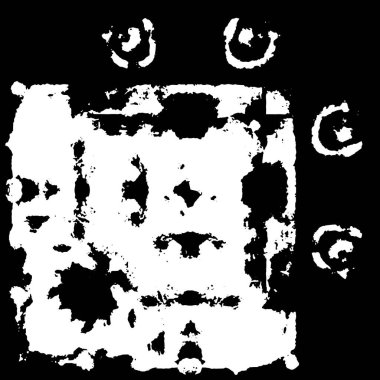 Siyah ve beyaz dokular. Soyut arkaplanın sıkıntı dokusu. 