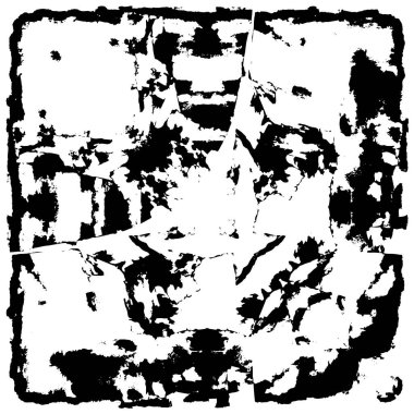 Siyah ve beyaz dokular. Soyut arkaplanın sıkıntı dokusu. 