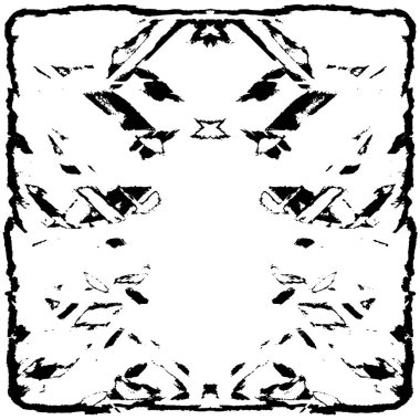 Siyah ve beyaz dokular. Soyut arkaplanın sıkıntı dokusu. 