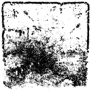 Siyah beyaz dokusunda sıkıntılı bir arka plan. soyut vektör illüstrasyonu. 