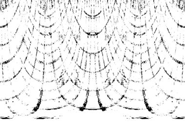 Siyah beyaz dokusunda sıkıntılı bir arka plan. soyut vektör illüstrasyonu. 