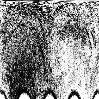 Siyah beyaz dokusunda sıkıntılı bir arka plan. soyut vektör illüstrasyonu. 