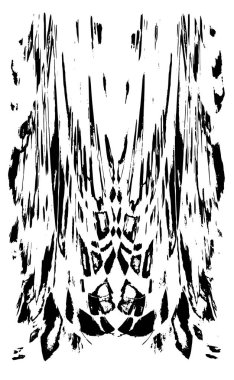 Siyah beyaz dokusunda sıkıntılı bir arka plan. soyut vektör illüstrasyonu. 