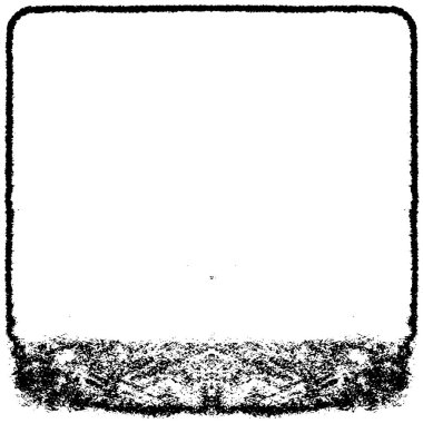 Siyah beyaz dokusunda sıkıntılı bir arka plan. soyut vektör illüstrasyonu. 