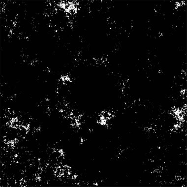 Siyah beyaz dokusunda sıkıntılı bir arka plan. soyut vektör illüstrasyonu. 