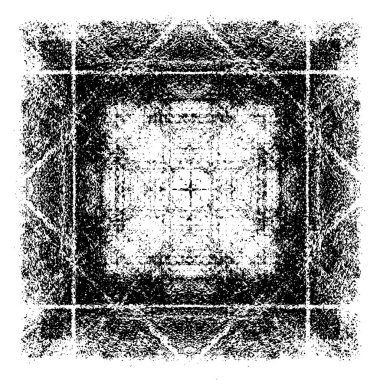 Siyah beyaz dokusunda sıkıntılı bir arka plan. soyut vektör illüstrasyonu. 