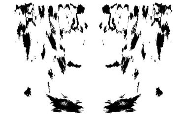 Siyah beyaz dokusunda sıkıntılı bir arka plan. soyut vektör illüstrasyonu. 