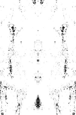 Siyah beyaz dokusunda sıkıntılı bir arka plan. soyut vektör illüstrasyonu. 