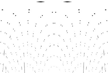 Siyah beyaz dokusunda sıkıntılı bir arka plan. soyut vektör illüstrasyonu. 