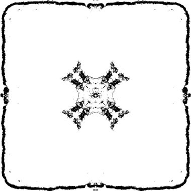 Siyah beyaz dokusunda sıkıntılı bir arka plan. soyut vektör illüstrasyonu. 