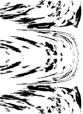 Siyah beyaz dokusunda sıkıntılı bir arka plan. soyut vektör illüstrasyonu. 