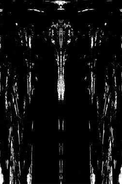 Siyah beyaz dokusunda sıkıntılı bir arka plan. soyut vektör illüstrasyonu. 