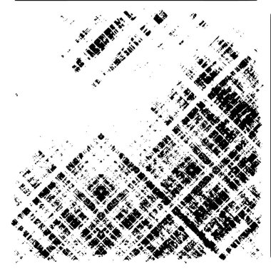 Siyah beyaz dokusunda sıkıntılı bir arka plan. soyut vektör illüstrasyonu. 