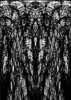 Siyah beyaz dokusunda sıkıntılı bir arka plan. soyut vektör illüstrasyonu. 