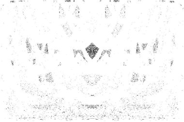 Grunge dikey olarak simetrik siyah beyaz doku. Tek renkli yıpranmış kaplama deseni. 