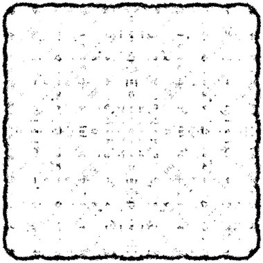 Grunge üst üste biniyor. Soyut siyah-beyaz vektör arkaplanı. Çatlak, leke ve noktalarda kirli desenli tek renkli klasik yüzey. Karanlık korku tarzında eski bir duvar.