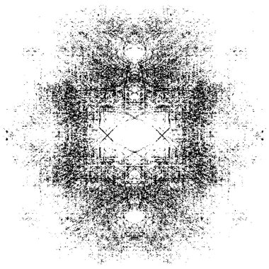 Gelecekçi soyut grunge geometrik modern desen 