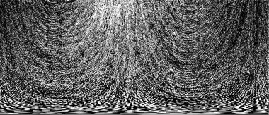 Grunge üst üste biniyor. Soyut siyah-beyaz vektör arkaplanı. Çatlak, leke ve noktalarda kirli desenli tek renkli klasik yüzey. Karanlık korku tarzında eski bir duvar.