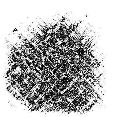 Grunge üst üste biniyor. Soyut siyah-beyaz vektör arkaplanı. Çatlak, leke ve noktalarda kirli desenli tek renkli klasik yüzey. Karanlık korku tarzında eski bir duvar.