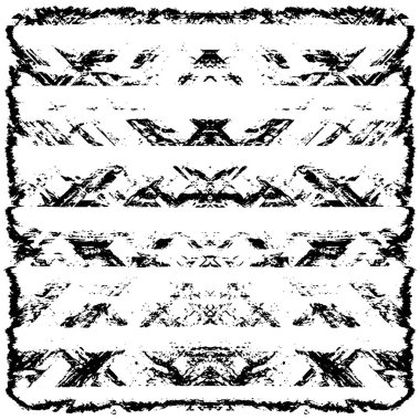 Grunge üst üste biniyor. Soyut siyah-beyaz vektör arkaplanı. Çatlak, leke ve noktalarda kirli desenli tek renkli klasik yüzey. Karanlık korku tarzında eski bir duvar.