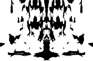 Grunge üst üste biniyor. Soyut siyah-beyaz vektör arkaplanı. Çatlak, leke ve noktalarda kirli desenli tek renkli klasik yüzey. Karanlık korku tarzında eski bir duvar.