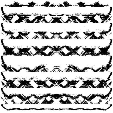 Grunge üst üste biniyor. Soyut siyah-beyaz vektör arkaplanı. Çatlak, leke ve noktalarda kirli desenli tek renkli klasik yüzey. Karanlık korku tarzında eski bir duvar.