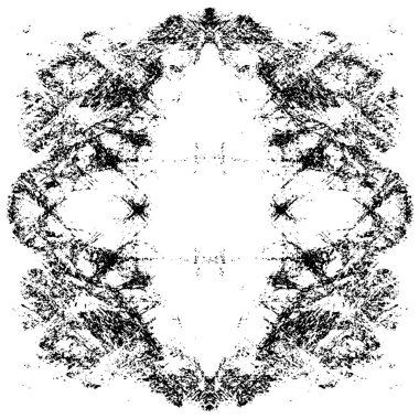 Gelecekçi soyut grunge geometrik modern desen 