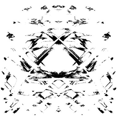 Gelecekçi soyut grunge geometrik modern desen 